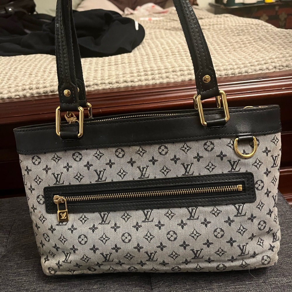 Vintage Louis Vuitton canvas bag